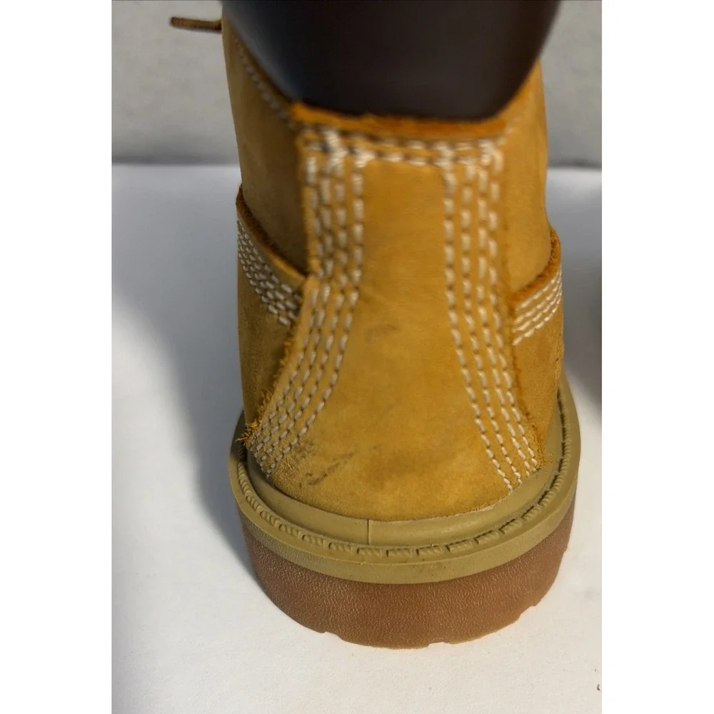 Size 7 toddler Timberland premium 7 Inch waterproof boots Gorpcore Hiking Fall